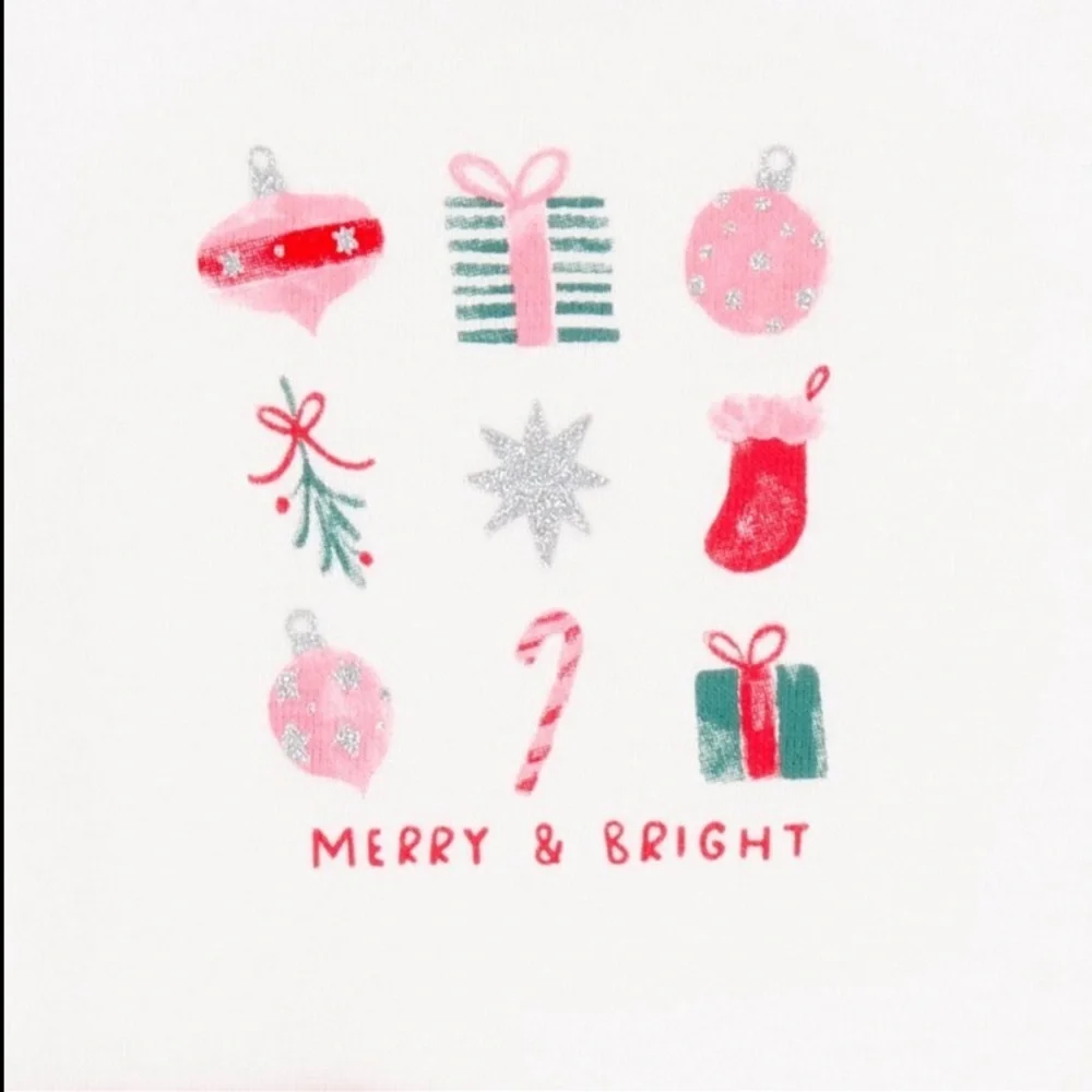 CARTER’S HOLIDAY MERRY & BRIGHT 2 PC SET - SIZE 3 MONTHS (NEW WITH TAGS) A11